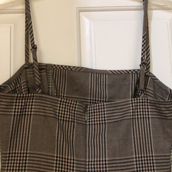 UO Mini Dress Size S - plaid zip up back. - Picture 5 of 11